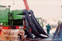 BH7 being moved to The Hovercraft Museum
